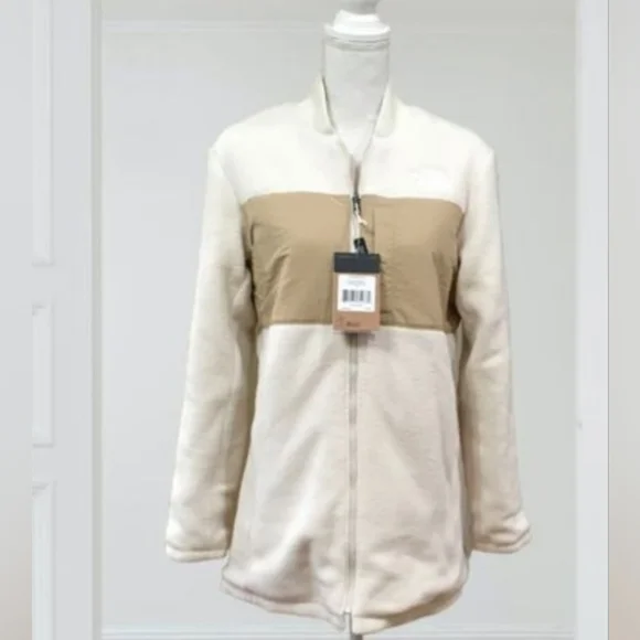 The NorthFace Womens Reversible Insulated Heatseeker Khaki Jacket Size Small NWT - Picture 7 of 16